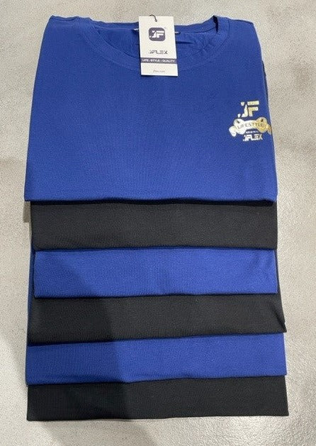 6 PACK COTTON STRETCH TEES