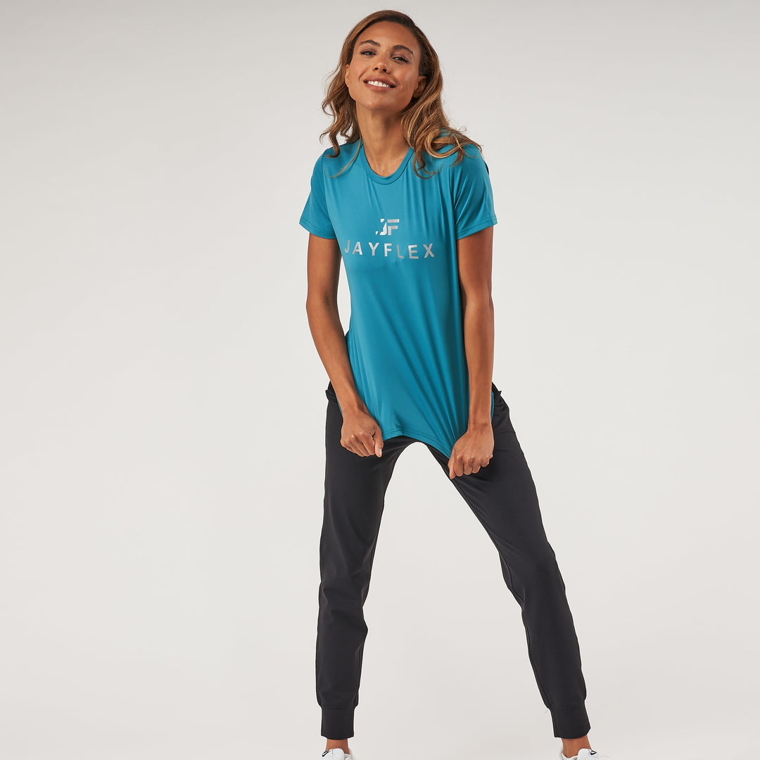 2 PACK - EVERYDAY NO CREASE T SHIRT TURQUOISE