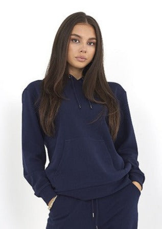HOODIE WITH POCKETS NAVY